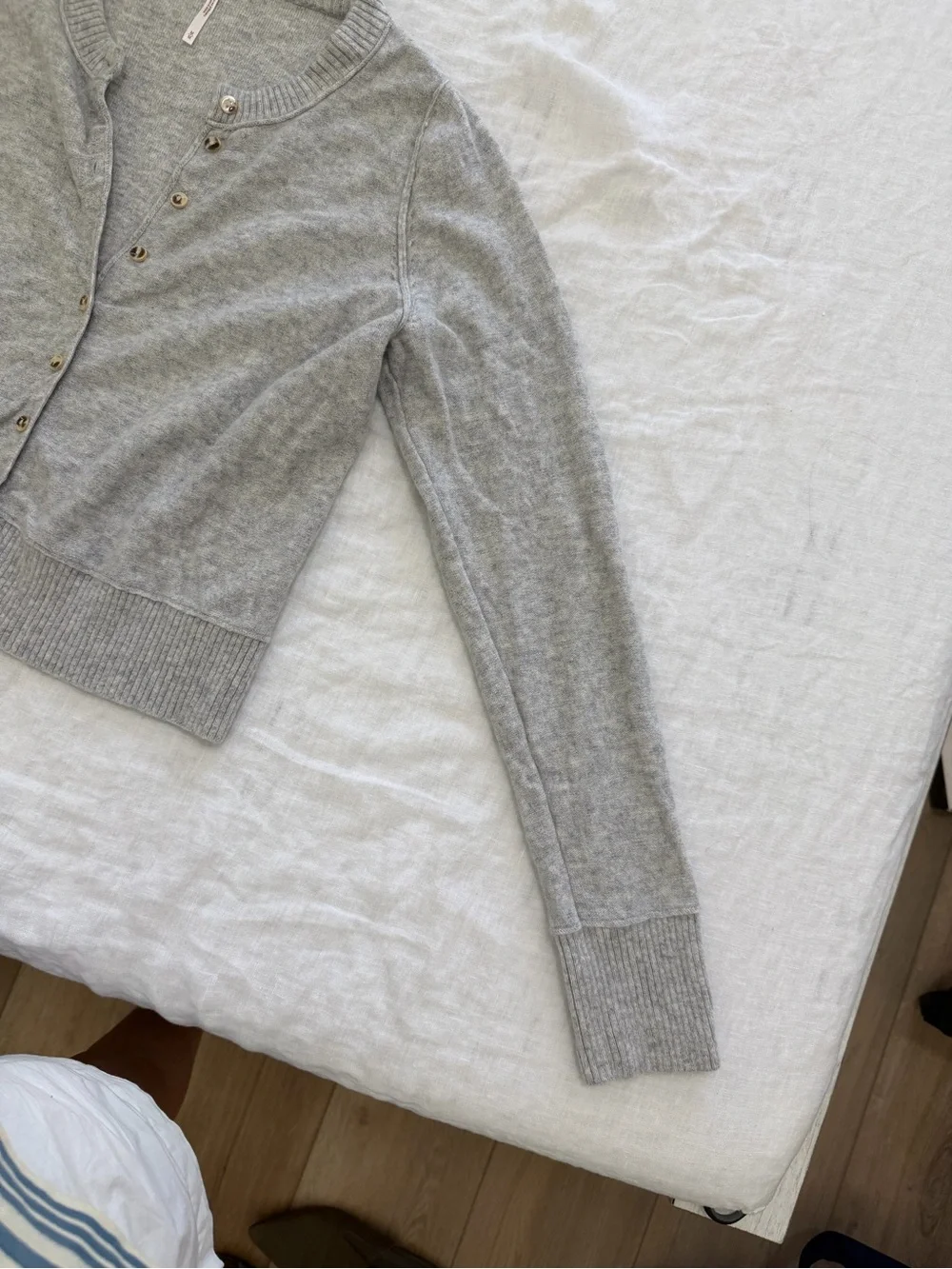 Free people gray cardigan